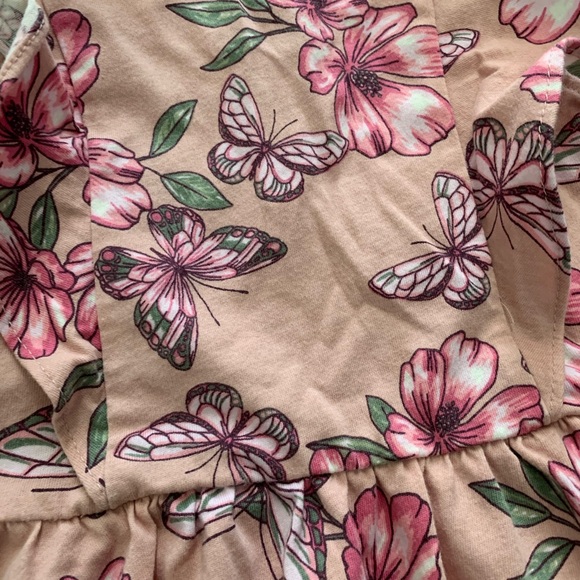 2T Pink Floral Dress - Picture 5 of 6